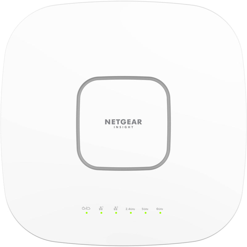 Netgear WAX630EP AXE7800 Tri-Band Multi-Gig Wi-Fi 6E Access Point with Power Adapter