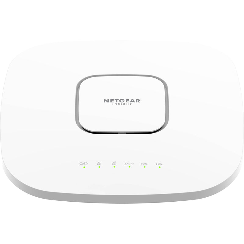 Netgear WAX630EP AXE7800 Tri-Band Multi-Gig Wi-Fi 6E Access Point with Power Adapter