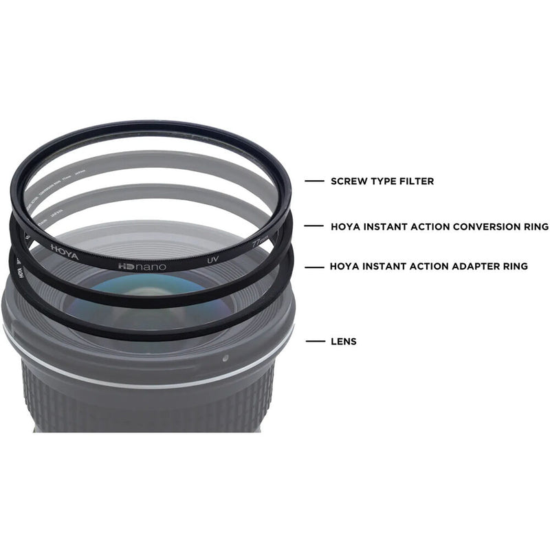 Hoya Instant Action Adapter Ring (49mm)