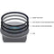 Hoya Instant Action Adapter Ring (82mm)