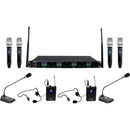 VocoPro UDX-Worship 8-User Digital Combo Wireless Microphone System (900 MHz)