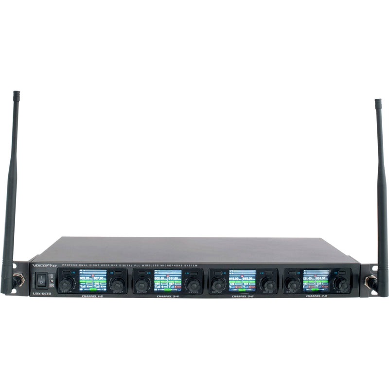 VocoPro UDX-Worship 8-User Digital Combo Wireless Microphone System (900 MHz)