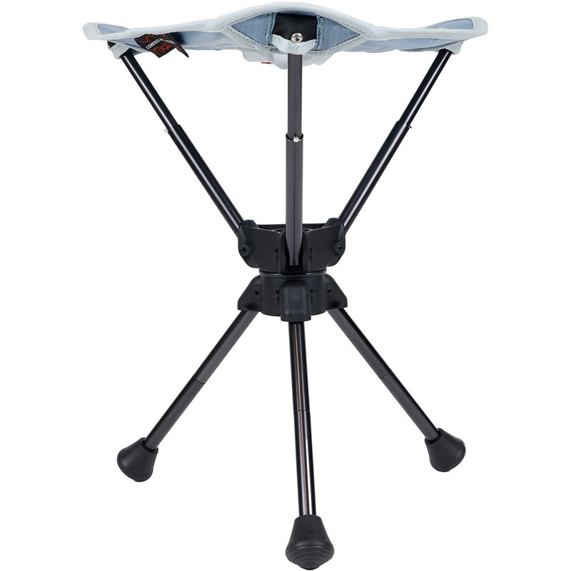 Grand Trunk Compass 360 Ultra-Compact Swivel Stool (15", Storm Gray)