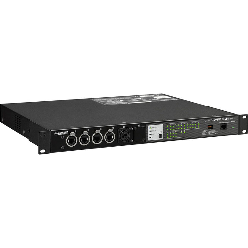 Yamaha Revo Flex UC 16 Port Network Dante L2 Switch with Multimode Fiber Port