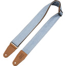 Gator Levy's Denim Series Guitar Strap (Light Blue)