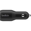 Belkin BoostCharge 36W 2-Port USB-C PD Car Charger