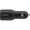 Belkin BoostCharge 36W 2-Port USB-C PD Car Charger