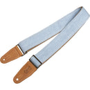 Gator Levy's Denim Series Guitar Strap (Light Blue)