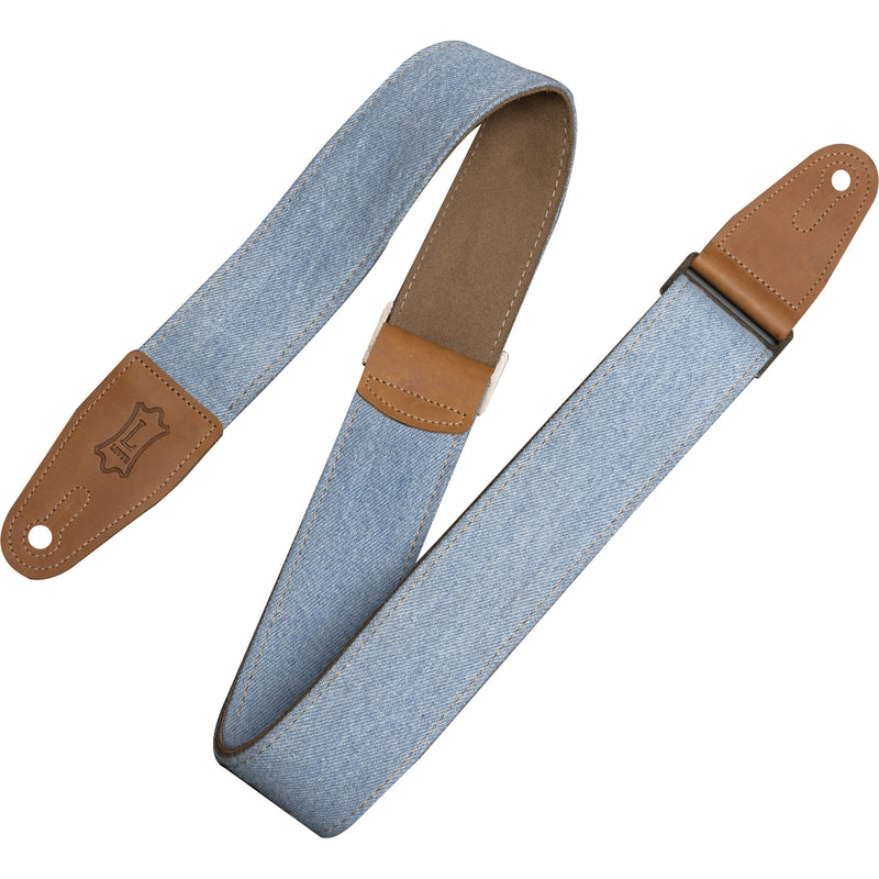 Gator Levy's Denim Series Guitar Strap (Light Blue)