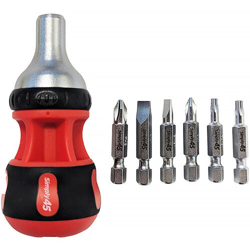 Simply45 7-in-1 Multi-Ratcheting Screwdriver (4.5")