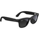 Meta Ray-Ban Wayfarer AI glasses with Polarization (Matte Black, Standard)