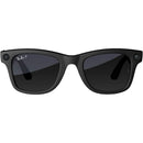 Meta Ray-Ban Wayfarer AI glasses with Polarization (Matte Black, Large)