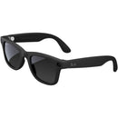 Meta Ray-Ban Wayfarer AI glasses with Polarization (Matte Black, Large)