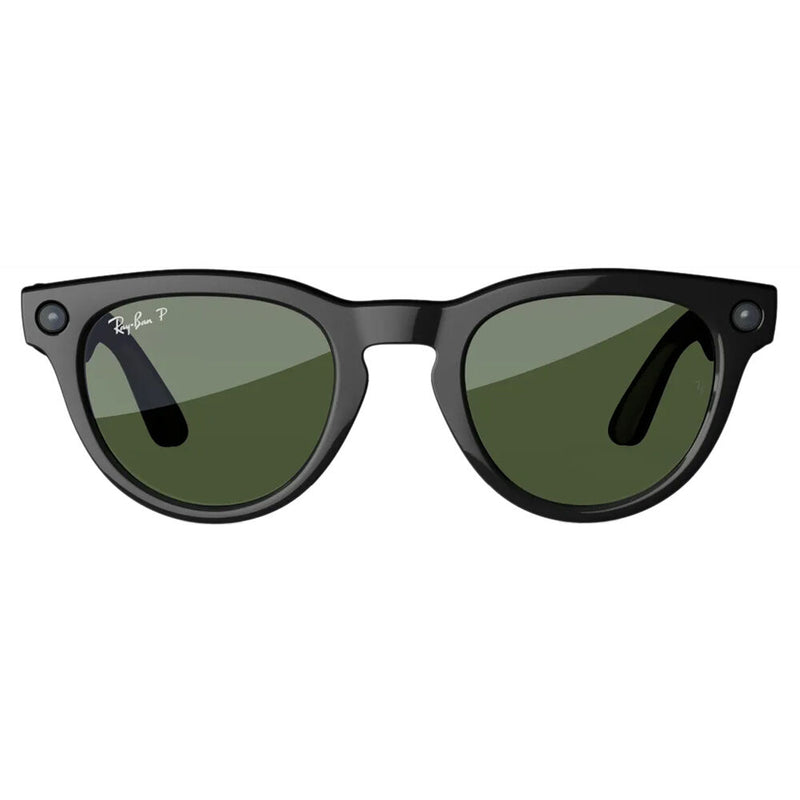 Meta Ray-Ban Headliner AI glasses with Polarization (Shiny Black, Standard)