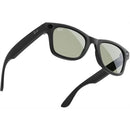 Meta Ray-Ban Wayfarer AI glasses with Transitions (Matte Black, Standard)