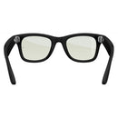 Meta Ray-Ban Wayfarer AI glasses with Transitions (Matte Black, Standard)