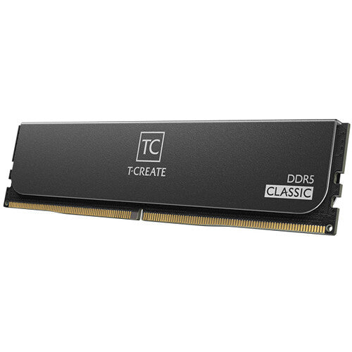 Team Group 32GB T-Create Classic DDR5 5600 MHz UDIMM Memory Kit (2 x 16GB, Black)