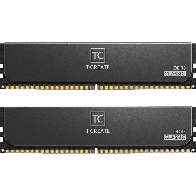 Team Group 32GB T-Create Classic DDR5 5600 MHz UDIMM Memory Kit (2 x 16GB, Black)