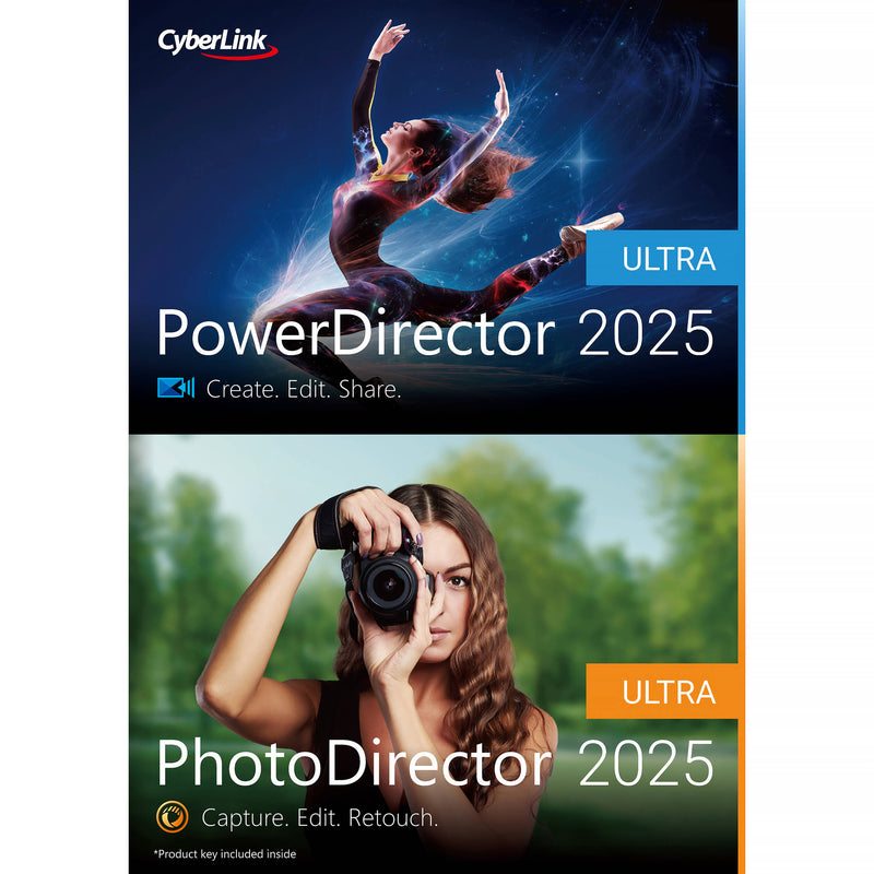 CyberLink PowerDirector + PhotoDirector 2025 Ultra (Download)