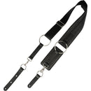 Gator Levy's Baldric Series Leather Guitar Strap (Black)