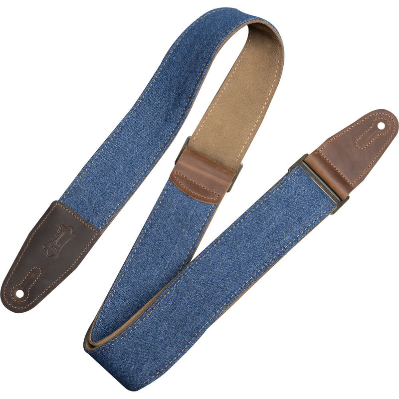 Gator Levy's Denim Series Guitar Strap (Blue)