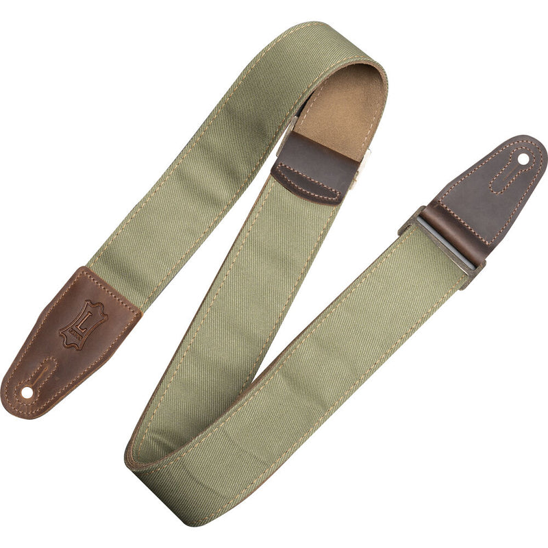 Gator Levy's Denim Series Guitar Strap (Green)