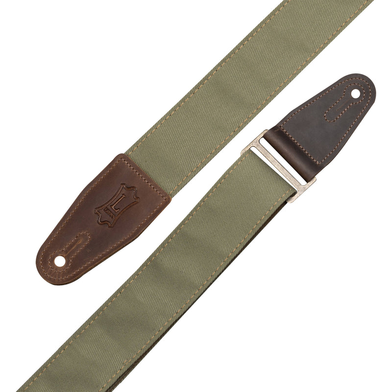 Gator Levy's Denim Series Guitar Strap (Green)