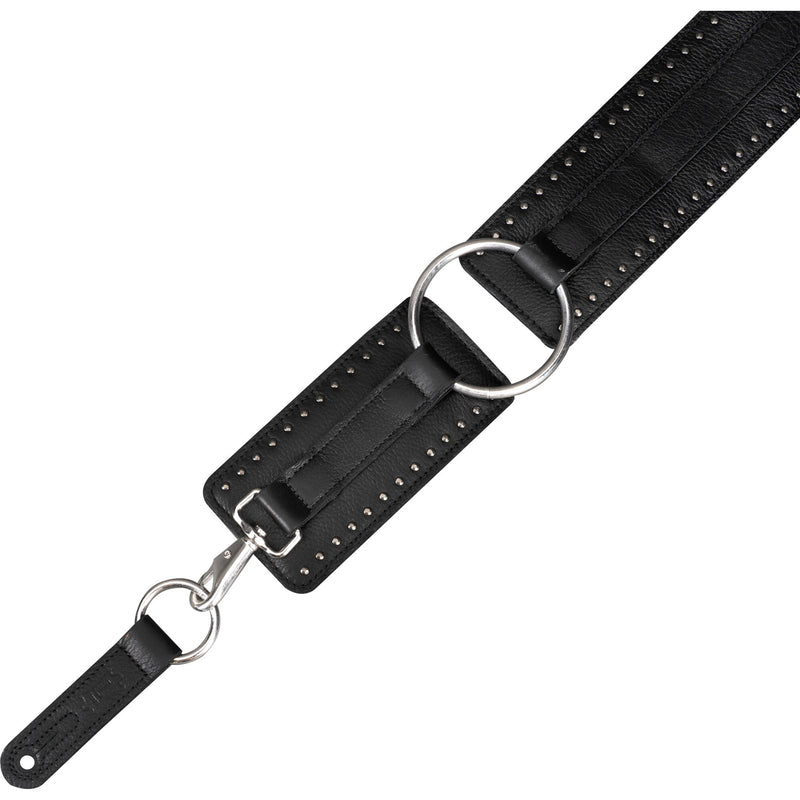 Gator Levy's Baldric Series Leather Guitar Strap (Black)