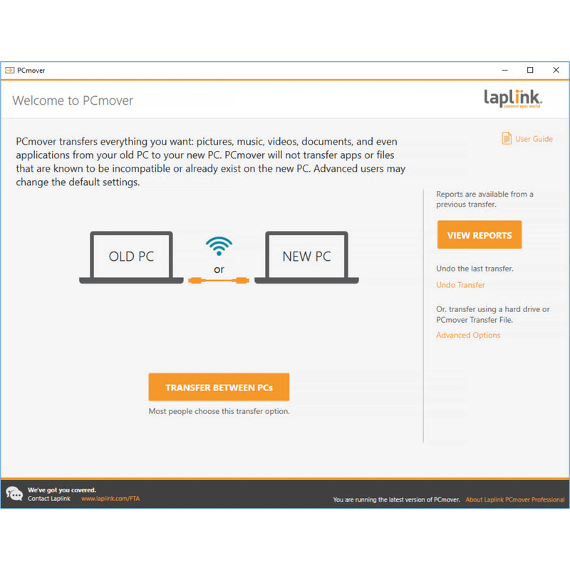 Laplink PCmover Professional 11 (2 Uses, Download)