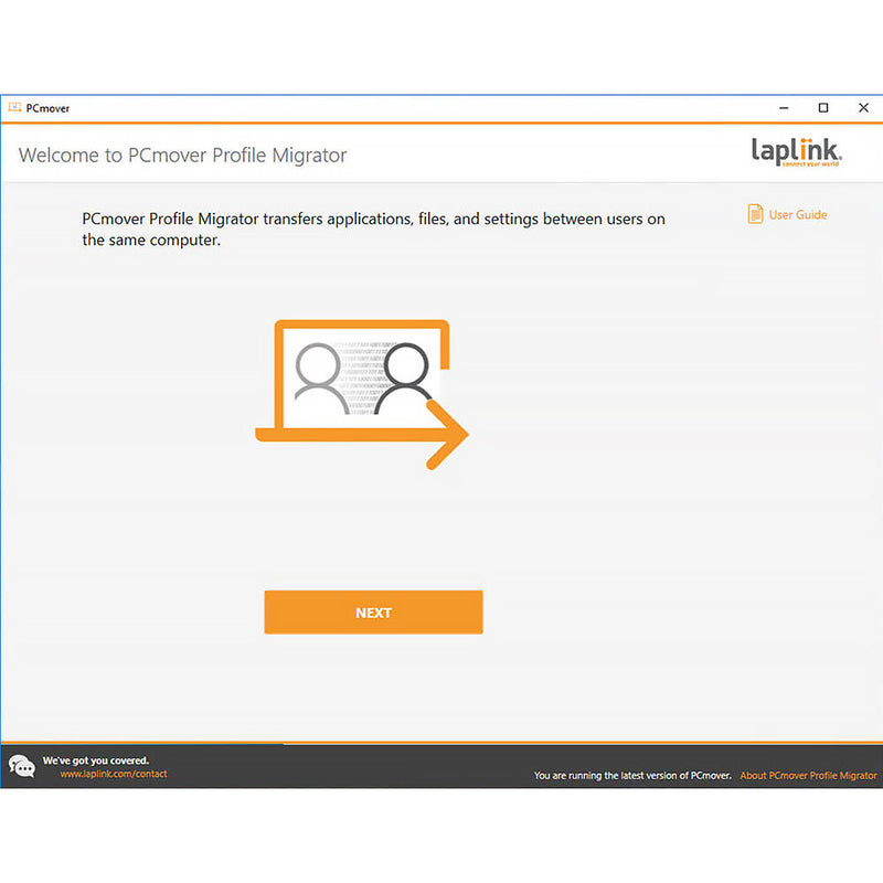 Laplink PCmover Profile Migrator (1 License, Download)