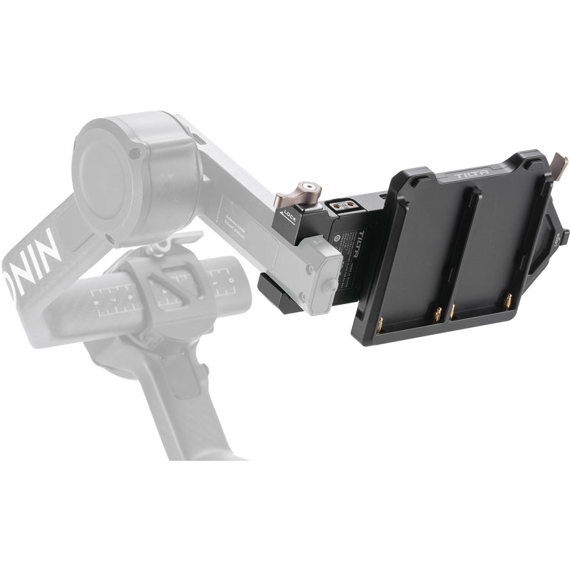 Tilta Power Passthrough Plate Kit for DJI RS 4 (Dual L-Series)