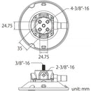 Kupo Metal Suction Cup with 13.5'' Support Arm