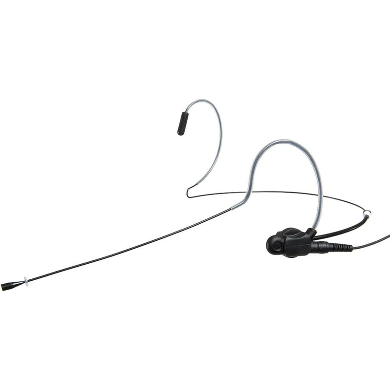 Airwave Technologies HSD-Diamond Slim Clip System Dual-Ear Headset Microphone (Black, 3.5mm Sennheiser)