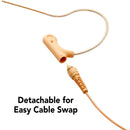 Airwave Technologies HSD-Slimline+SE Single-Ear Headset Microphone (Cocoa, Audio Technica cW)