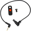 MUTINY BOLT-ON v2 Micro R/S Button for RED Cameras with 9-Pin EXT (12" 9-Pin Cable)