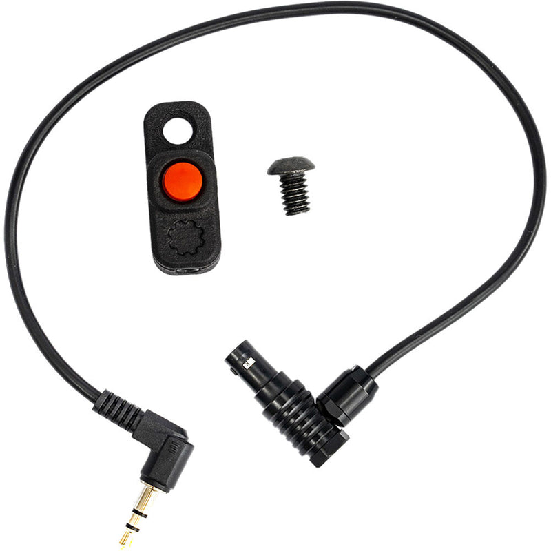 MUTINY BOLT-ON v2 Micro R/S Button for RED Cameras with 9-Pin EXT (12" 9-Pin Cable)