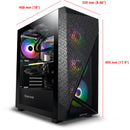 iBUYPOWER Slate 6 Mesh Gaming Desktop Computer