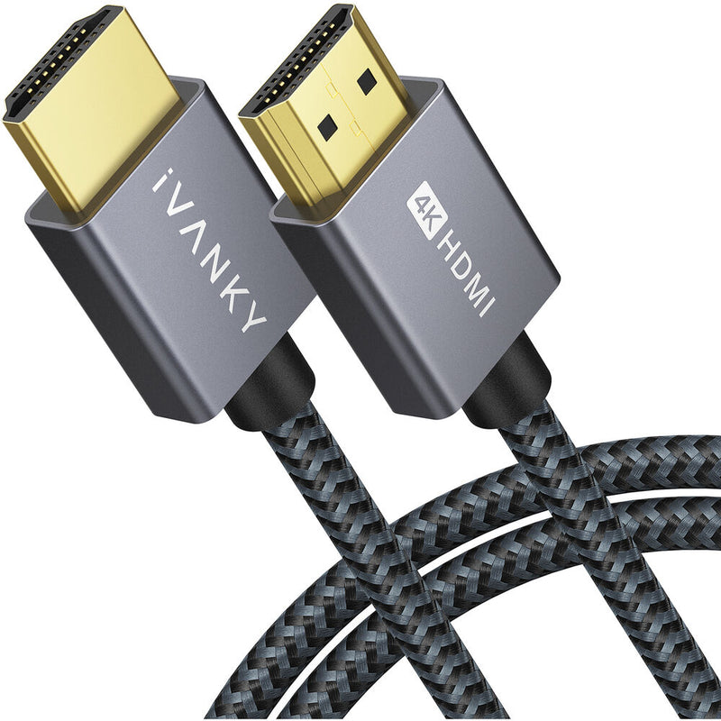 iVANKY Premium High-Speed HDMI Cable (6.6', Gray)