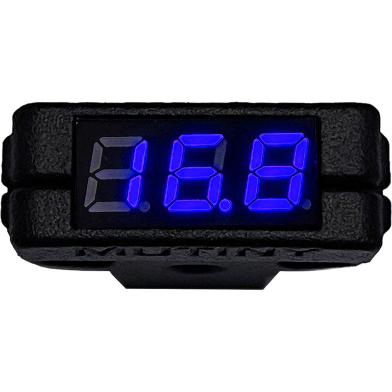 MUTINY V-TAP D-Tap Voltage Meter (Blue)