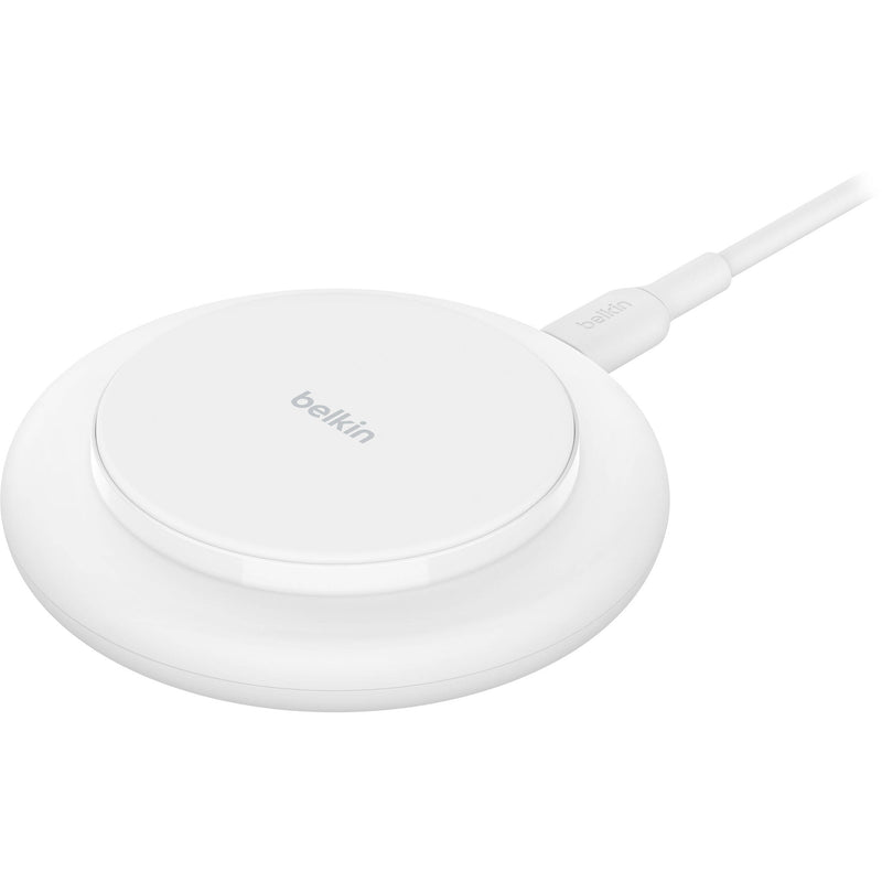 Belkin BoostCharge 15W Magnetic Qi2 Wireless Charging Pad (White)