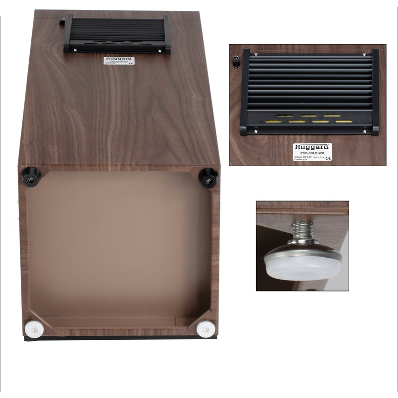 Ruggard EDC-50LC-WO Electronic Dry Cabinet (Weathered Oak, 50L)