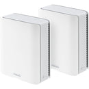 ASUS ZenWiFi BT10 BE18000 Wireless Tri-Band Multi-Gig 2-Piece Mesh Wi-Fi System (White)