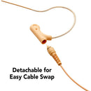 Airwave Technologies HSD-Slimline+SE Single-Ear Headset Microphone (Tan, 3.5mm Sennheiser)