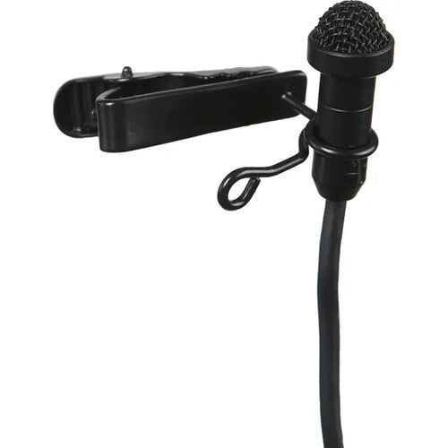 Airwave Technologies LAV-Slimline+ Omni Miniature Lavalier Microphone (Black, Shure TA4)