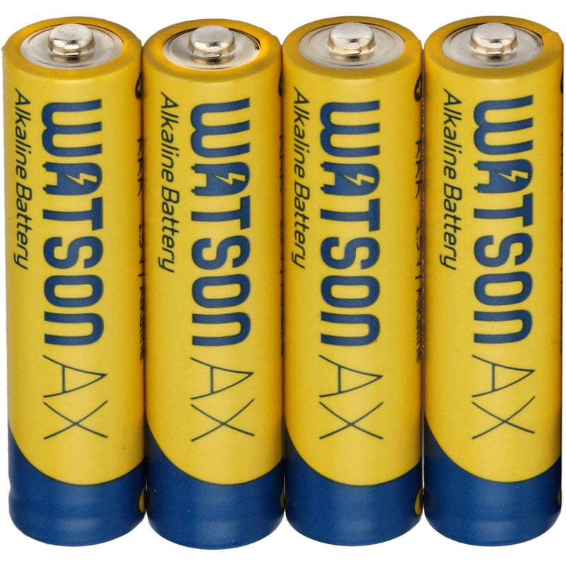 Watson AX AAA 1.5V Alkaline Batteries (4-Pack)