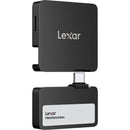 Lexar 2TB Professional Go USB 3.2 Gen 2 Portable SSD with Hub