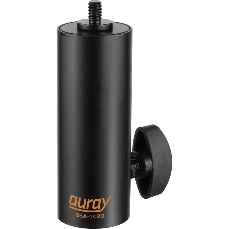 Auray SSA-1420 Speaker Stand Adapter Sleeve with 1/4"-20 Threaded Post