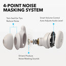 Soundcore by Anker Sleep A20 Noise-Masking True-Wireless Earbuds (Slumber Beige)