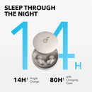 Soundcore by Anker Sleep A20 Noise-Masking True-Wireless Earbuds (Slumber Beige)