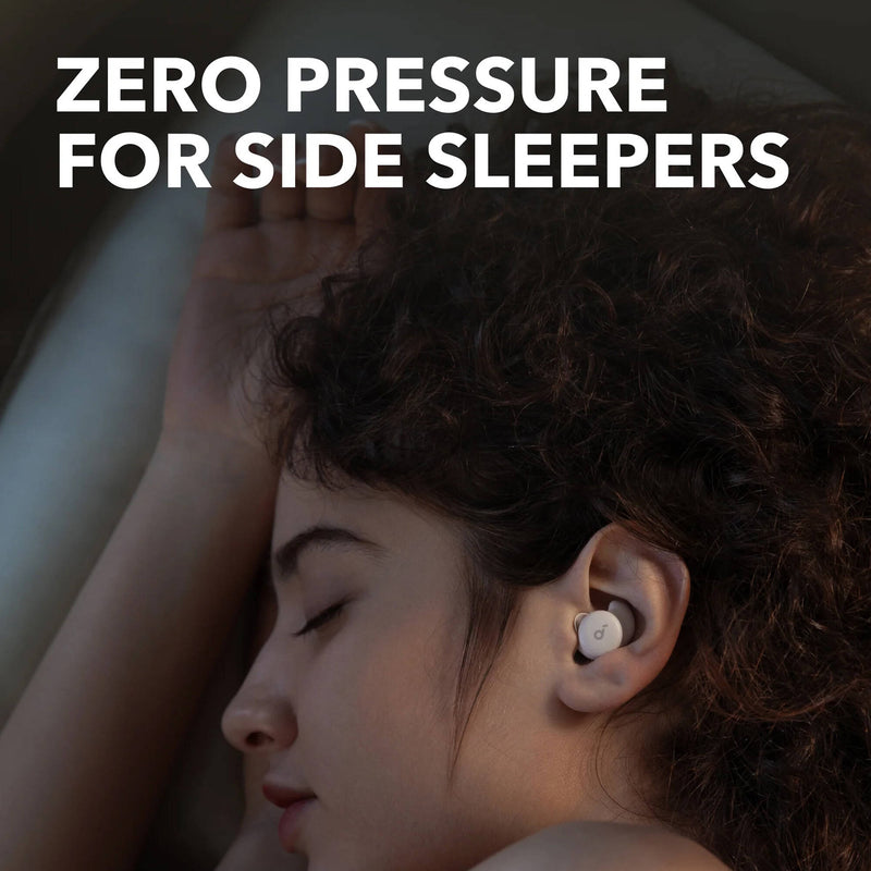 Soundcore by Anker Sleep A20 Noise-Masking True-Wireless Earbuds (Slumber Beige)